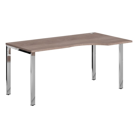 Стол эргономичный XGCET 169(R).1 1600х900х750 XTEN GLOSS в Санкт-Петербурге 