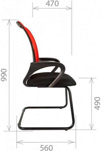 Кресло для посетителей CHAIRMAN 969V
