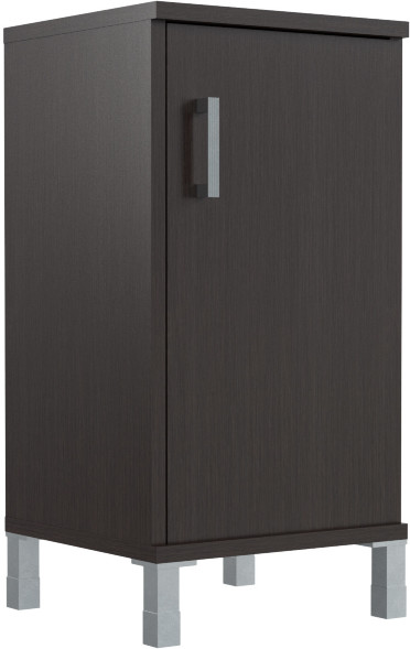 Шкаф-колонка низкая с глухой малой дверью B 411.2(R) Венге Магия 475х450х920