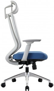 Кресло для руководителя CHAIRMAN 580 серый пластик