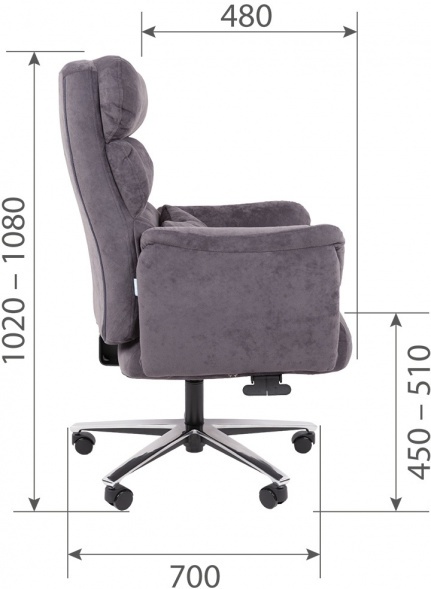 Кресло руководителя  CHAIRMAN ПРЕМЬЕР ДОМ 433 