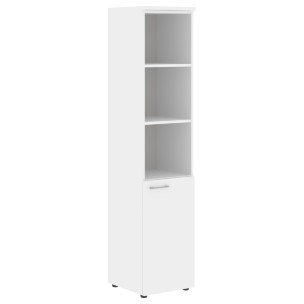 Шкаф колонка с глухой малой дверью (R) и топом XHC 42.5(R) 432х432х1955 XTEN