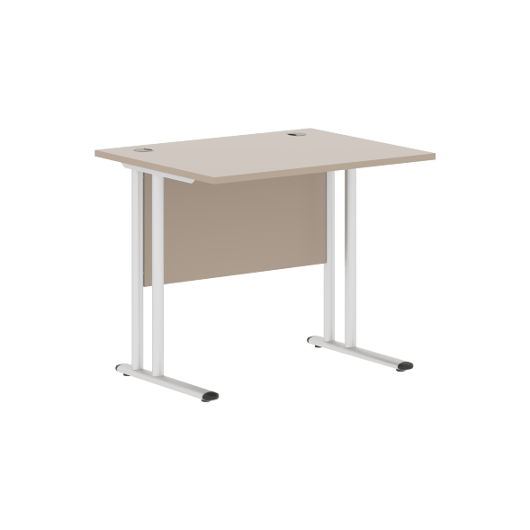 Стол письменный СП-1М Клен*/серебро 900х720х755 IMAGO-M в Санкт-Петербурге 