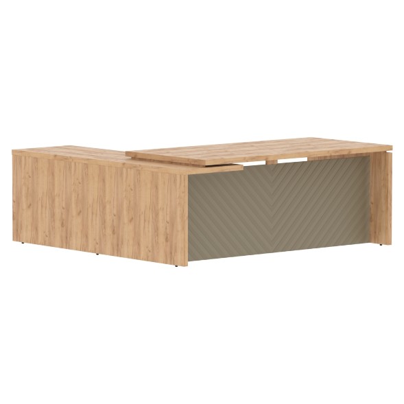 Стол руководителя TLCT 2020(R) 2000х2000х750 TORR LUX в Санкт-Петербурге 