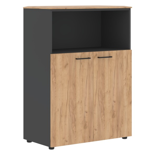 Шкаф с глухими малыми дверьми и топом JMC 85.3 856х452х1184 JAY в Санкт-Петербурге 