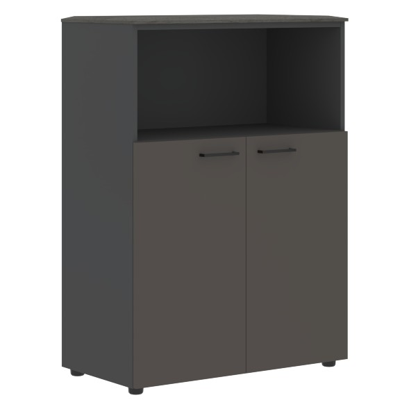 Шкаф с глухими малыми дверьми и топом JMC 85.3 856х452х1184 JAY в Санкт-Петербурге 