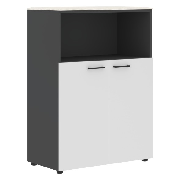 Шкаф с глухими малыми дверьми и топом JMC 85.3 856х452х1184 JAY в Санкт-Петербурге 