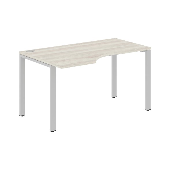 Стол эргономичный XS6CET 149(L) белый/антрацит 1400х900х750 XTEN-S60 в Санкт-Петербурге 