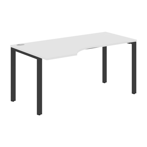 Стол эргономичный XS6CET 169(L) белый/антрацит 1600х900х750 XTEN-S60 в Санкт-Петербурге 