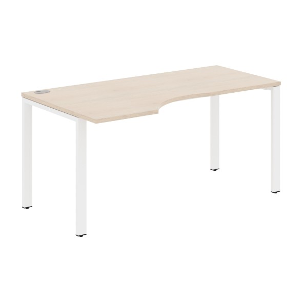 Стол эргономичный XS6CET 169(L) белый/антрацит 1600х900х750 XTEN-S60 в Санкт-Петербурге 