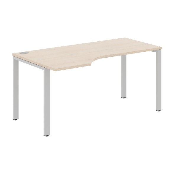 Стол эргономичный XS6CET 169(L) белый/антрацит 1600х900х750 XTEN-S60 в Санкт-Петербурге 