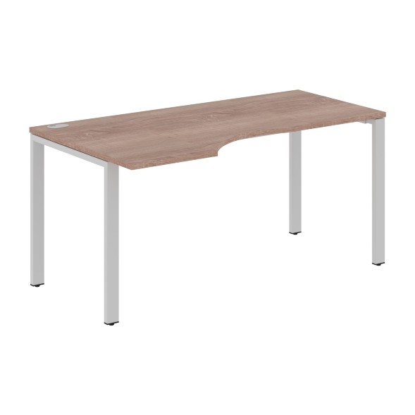 Стол эргономичный XS6CET 169(L) белый/антрацит 1600х900х750 XTEN-S60 в Санкт-Петербурге 