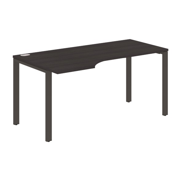 Стол эргономичный XS6CET 169(L) белый/антрацит 1600х900х750 XTEN-S60 в Санкт-Петербурге 