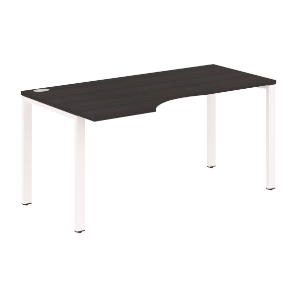Стол эргономичный XS6CET 169(L) белый/антрацит 1600х900х750 XTEN-S60 в Санкт-Петербурге 