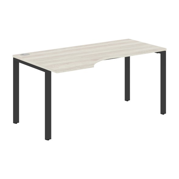 Стол эргономичный XS6CET 169(L) белый/антрацит 1600х900х750 XTEN-S60 в Санкт-Петербурге 