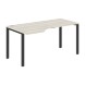 Стол эргономичный XS6CET 169(L) белый/антрацит 1600х900х750 XTEN-S60 в Санкт-Петербурге 