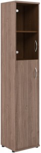 Шкаф колонка комбинированная СУ-1.7(L) Ясень Шимо 406*365*1975