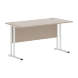 Стол письменный СП-3М Клен*/серебро 1400х720х755 IMAGO-M в Санкт-Петербурге 