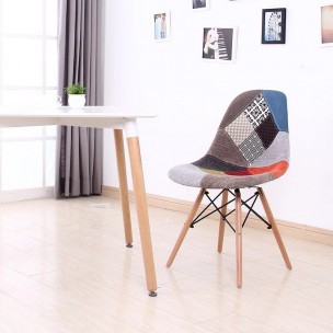 Стул Style DSW Patchwork мультиколор