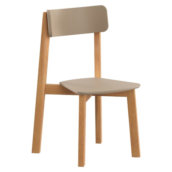 Комплект прямых стульев LYKKE CE-2 480х570х900 LYKKE в Санкт-Петербурге 