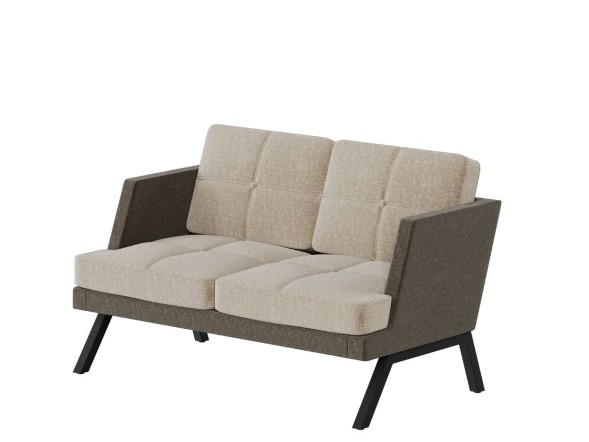 Aldo Диван двухместный с декором из пуговиц ALDB-02L 1430*875*890