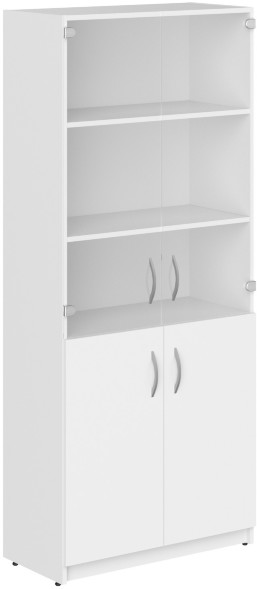 Шкаф комбинированный SR-5W.2 Белый 770х375х1815 SIMPLE