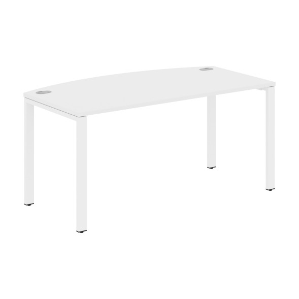 Стол руководителя XS6ET 169 белый/антрацит 1600х867х750 XTEN-S60 в Санкт-Петербурге 