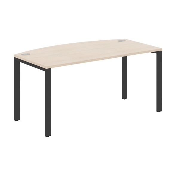 Стол руководителя XS6ET 169 белый/антрацит 1600х867х750 XTEN-S60 в Санкт-Петербурге 