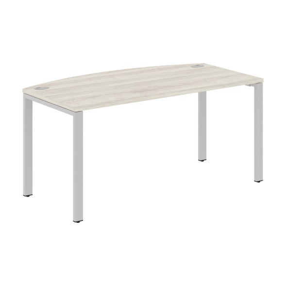 Стол руководителя XS6ET 169 белый/антрацит 1600х867х750 XTEN-S60 в Санкт-Петербурге 