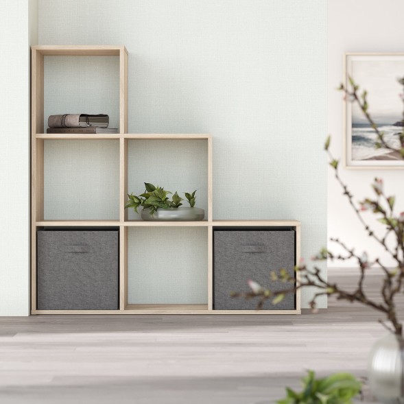 Стеллаж SH 1042 Дуб Сонома светлый 1044х330х1042 COMP в Санкт-Петербурге 