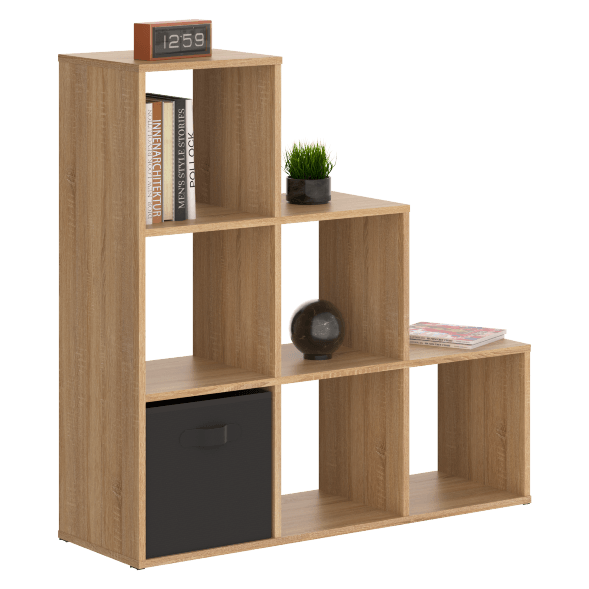 Стеллаж SH 1042 Дуб Сонома светлый 1044х330х1042 COMP в Санкт-Петербурге 