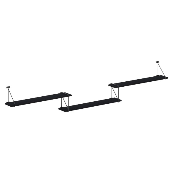 Полка с полкодержателями SH3-ROD/BAR 2380х166х392 COFFEE в Санкт-Петербурге 