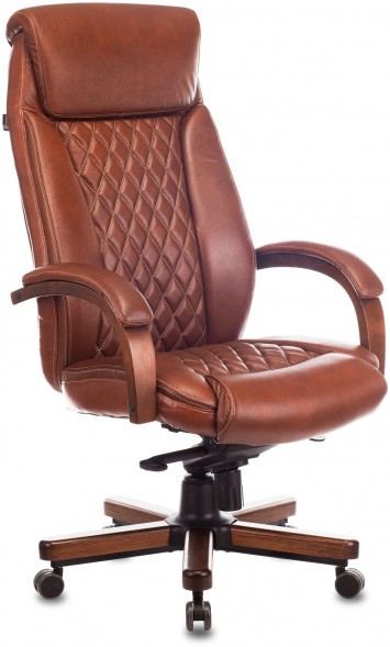 Кресло руководителя Бюрократ T-9924WALNUT