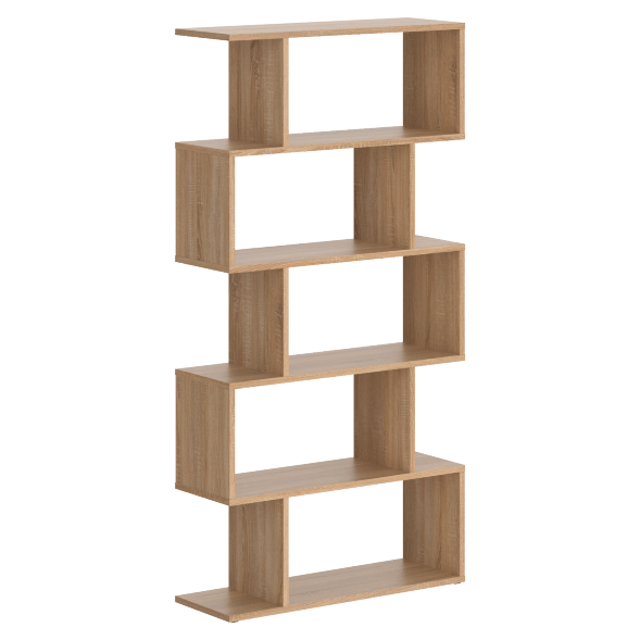 Стеллаж SH 7346 Дуб Сонома светлый 730х250х1416 COMP в Санкт-Петербурге 