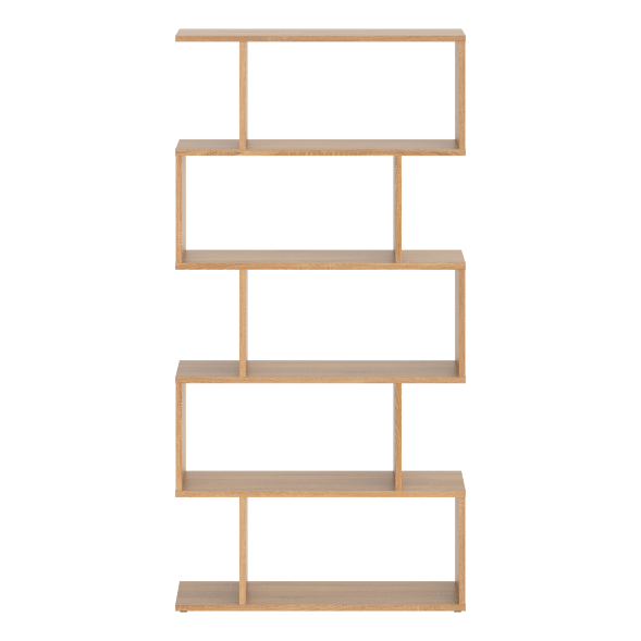 Стеллаж SH 7346 Дуб Сонома светлый 730х250х1416 COMP в Санкт-Петербурге 