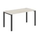 Стол прямой XS6ST 147 белый/антрацит 1400х700х750 XTEN-S60 в Санкт-Петербурге 