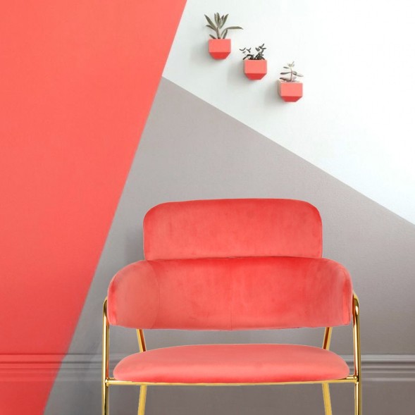 Стул Napoli коралловый