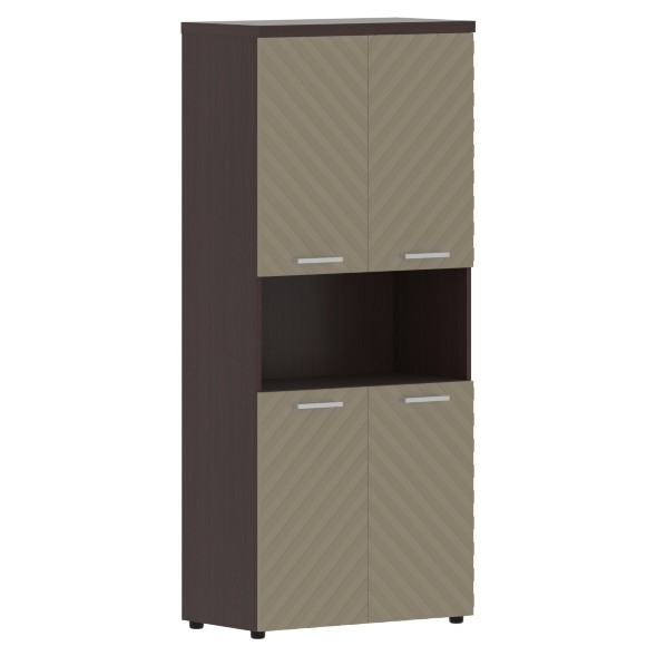 Шкаф с комплектами малых дверей и топом TLHC 85.4 856х450х1968 TORR LUX в Санкт-Петербурге 