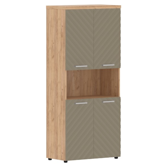 Шкаф с комплектами малых дверей и топом TLHC 85.4 856х450х1968 TORR LUX в Санкт-Петербурге 