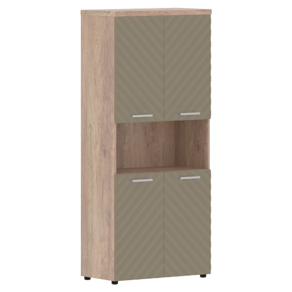 Шкаф с комплектами малых дверей и топом TLHC 85.4 856х450х1968 TORR LUX в Санкт-Петербурге 