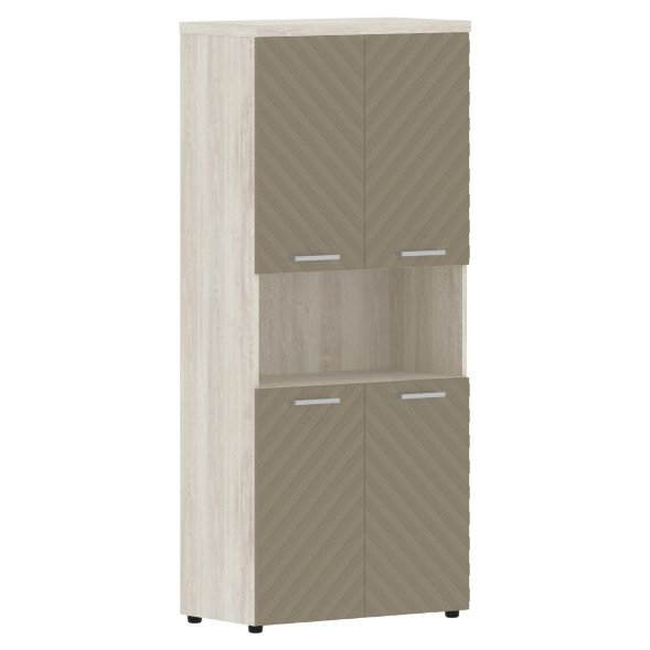 Шкаф с комплектами малых дверей и топом TLHC 85.4 856х450х1968 TORR LUX в Санкт-Петербурге 