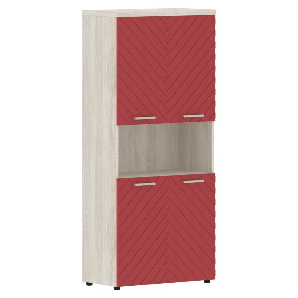 Шкаф с комплектами малых дверей и топом TLHC 85.4 856х450х1968 TORR LUX в Санкт-Петербурге 