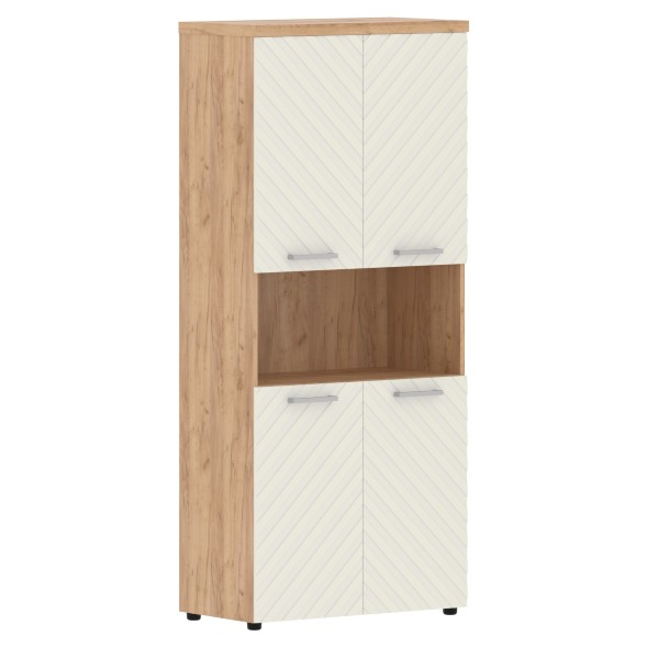 Шкаф с комплектами малых дверей и топом TLHC 85.4 856х450х1968 TORR LUX в Санкт-Петербурге 