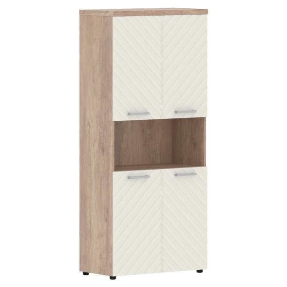 Шкаф с комплектами малых дверей и топом TLHC 85.4 856х450х1968 TORR LUX в Санкт-Петербурге 