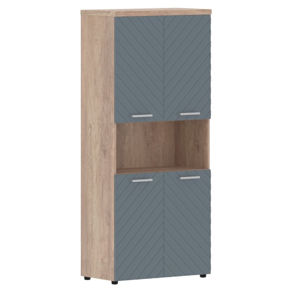 Шкаф с комплектами малых дверей и топом TLHC 85.4 856х450х1968 TORR LUX в Санкт-Петербурге 