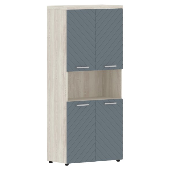 Шкаф с комплектами малых дверей и топом TLHC 85.4 856х450х1968 TORR LUX в Санкт-Петербурге 