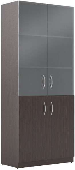 Шкаф комбинированный SR-5W.2 Легно темный 770х375х1815 SIMPLE