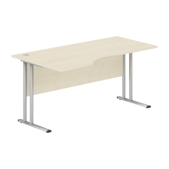 Стол эргономичный СА-1M(L) Клен*/серебро 1600х900х755 IMAGO-M в Санкт-Петербурге 