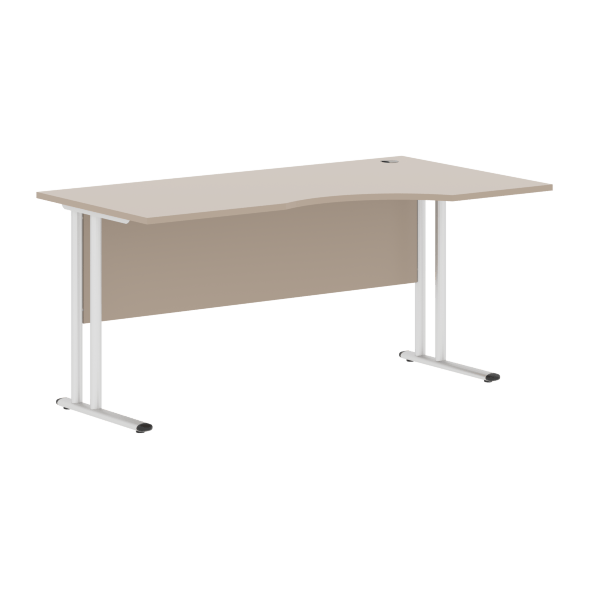 Стол эргономичный СА-1M(R) Клен*/серебро 1600х900х755 IMAGO-M в Санкт-Петербурге 