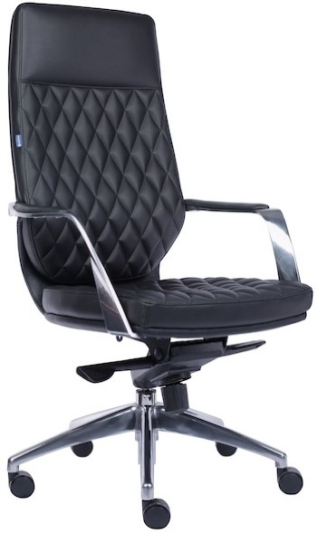 Кресло Everprof Roma Кожа Черный